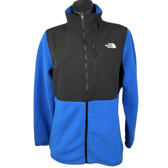 The North Face Highest Peak Full-Zip Fleece Jacket Blue Black Women’s M NWT GORP - Picture 1 of 11